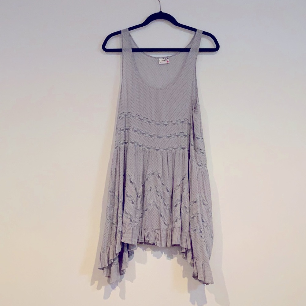 Free People Voile and Lace Trapeze